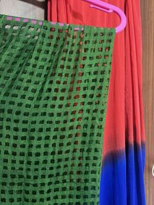 Stole Pattern Green Dupatta