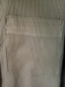 Black Stripped Formal Shirt