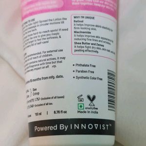Chemist at Play 4% Retinol Age Defence Body Lotion