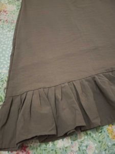 Brown Sleeveless Dress