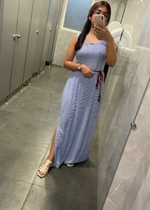 Slit Maxi Dress.