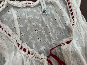 Vintage Hollow Out Lace up Mini Dress