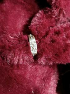 Elegant Pure Chandi+Diamond Ring