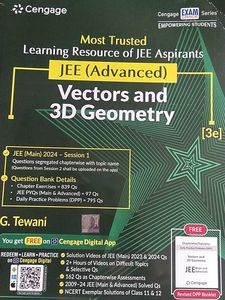 JEE Vectors And 3D Geometry