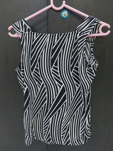 Zebra Print Top