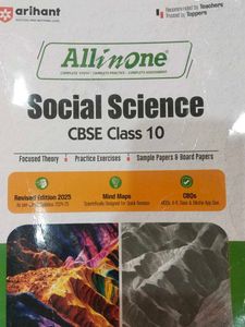 Social Science Class 10th CBSE All In One 2025