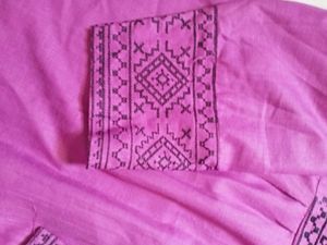 Pink Embroidered Top