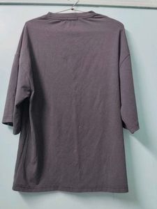 Charcoal Grey 🩶 Oversized T -Shirt