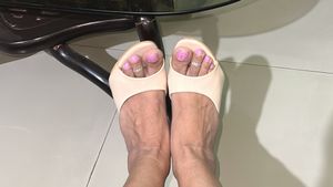 Beige Heels New EU39