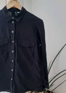 H&amp;M Black Long Sleeve Shirt