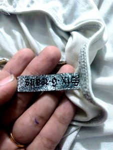 Silver Color Halter Neck Blink Style Sexy Top Small Size