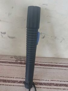 Vintage Black Flashlight