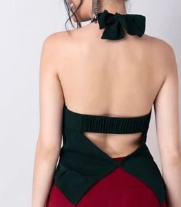 Emerald Green Halter Top