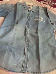 Blue Denim Shirt