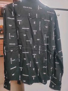 Max Solid Black Shirt