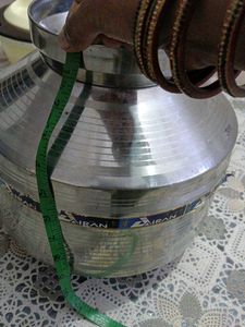 Steel Ka Matka Good Condition