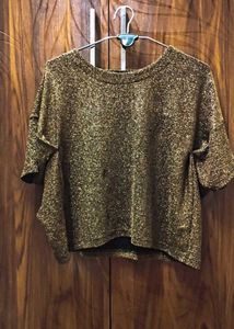 Sparkly Gold Top