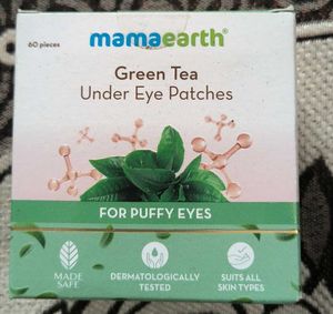 Mamaearth Green Tea Under Eye Patches (60)