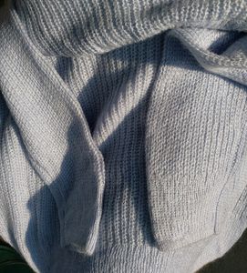 Blue Knit Sweater