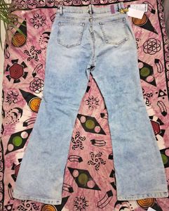 Light Wash Flare Jeans