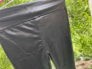 Black High Waist Shimmer Jeans