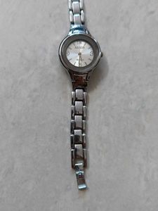 Silver Geneva Watch