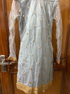 Kurti sharara set with dupatta