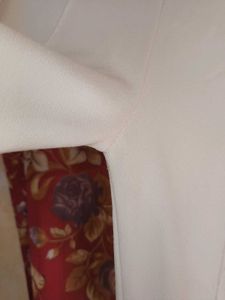 White Ribbed Flare Leggings