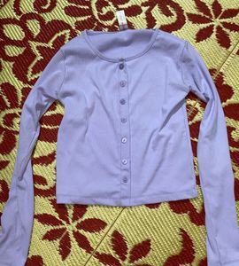 Lavender Full Sleeve Top