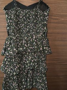 Floral Ruffle Mini Dress