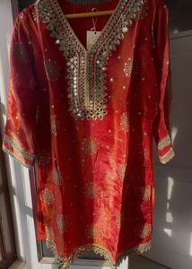Designer Mirrorwork Suit