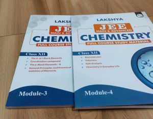 Physics Wallah Lakshya Jee Chemistry Mod-3&amp;4
