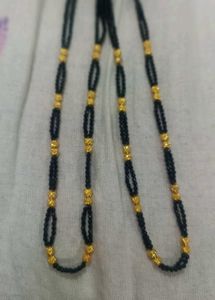 Beaded Black Necklace