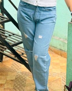 Light Wash Denim Jeans