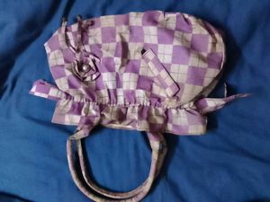 Embroidered Sling Bag With 2 Free Handbags