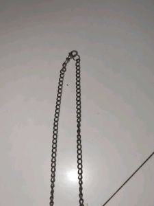 Silver Multicolour 3 Layered Necklace