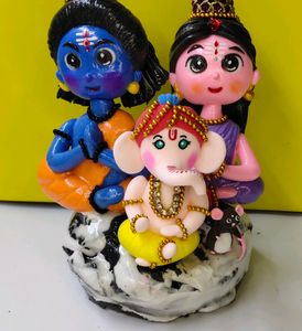 Shiv Parvati And Ganesh Ji