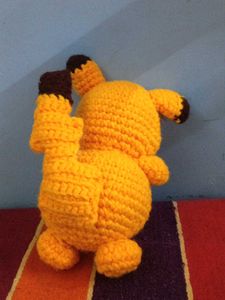 Crochet Pikachu Plushie