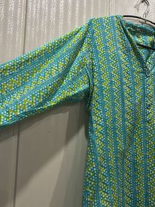 Elegant Green Printed Kurta