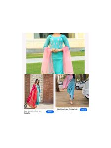 Beautiful Silky Satin Shiny Suite And Salvar💓