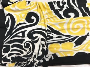 Abstract Print Maxi Dress