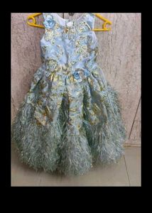 Elegant Girls Party Dress Combo