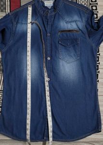 Gesture Jeans Denim Casual Shirt