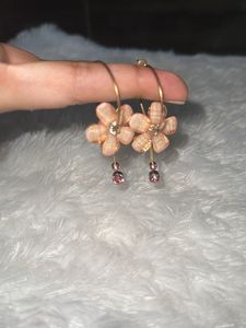 Floral Drop Earrings