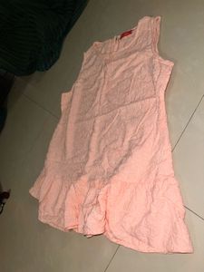Embroidered Pink Flower Top