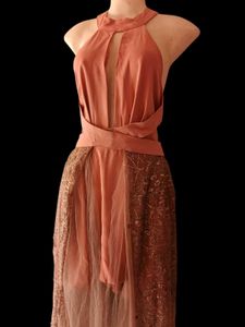Elegant Halter Maxi Dress