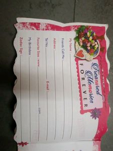 Slam Book Memorable Moments With Friends 😀