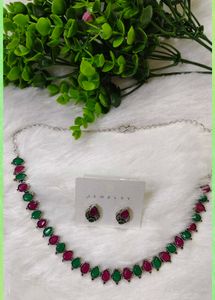 Oxidised German Silver Necklace