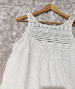White Espirit Cotton XL Top