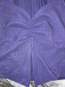 Purple Long Sleeve Top